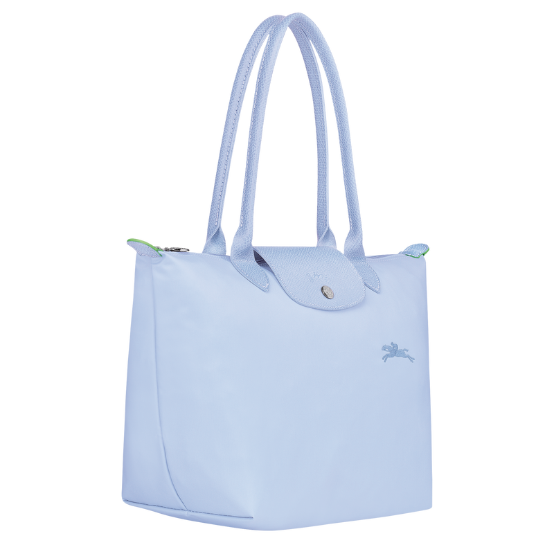 Le Pliage Green M 小号单肩包 , 天蓝色 - 再生帆布  - 查看 2 4