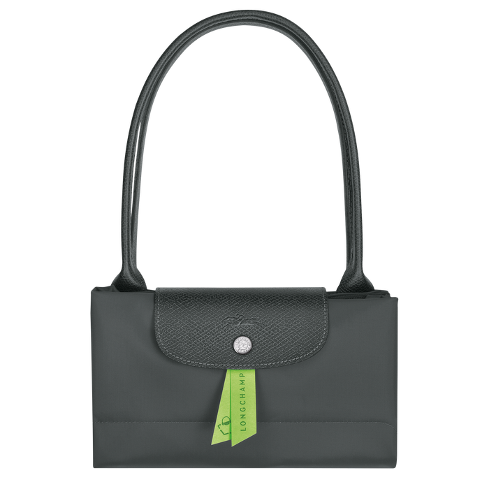 Le Pliage Green 大号单肩包, 石墨色