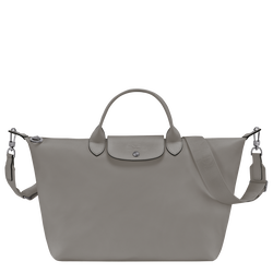 Le Pliage Xtra L Handbag , Turtledove - Leather