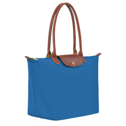 Le Pliage Original L 大号单肩包 , 深蓝色 - 再生帆布