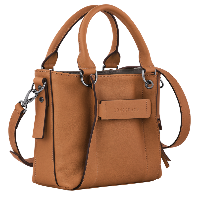 Longchamp 3D S 手提包 , 裸色 - 皮革  - 查看 3 6