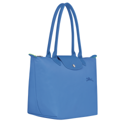 Le Pliage Green M 小号单肩包 , 菊蓝色 - 再生帆布