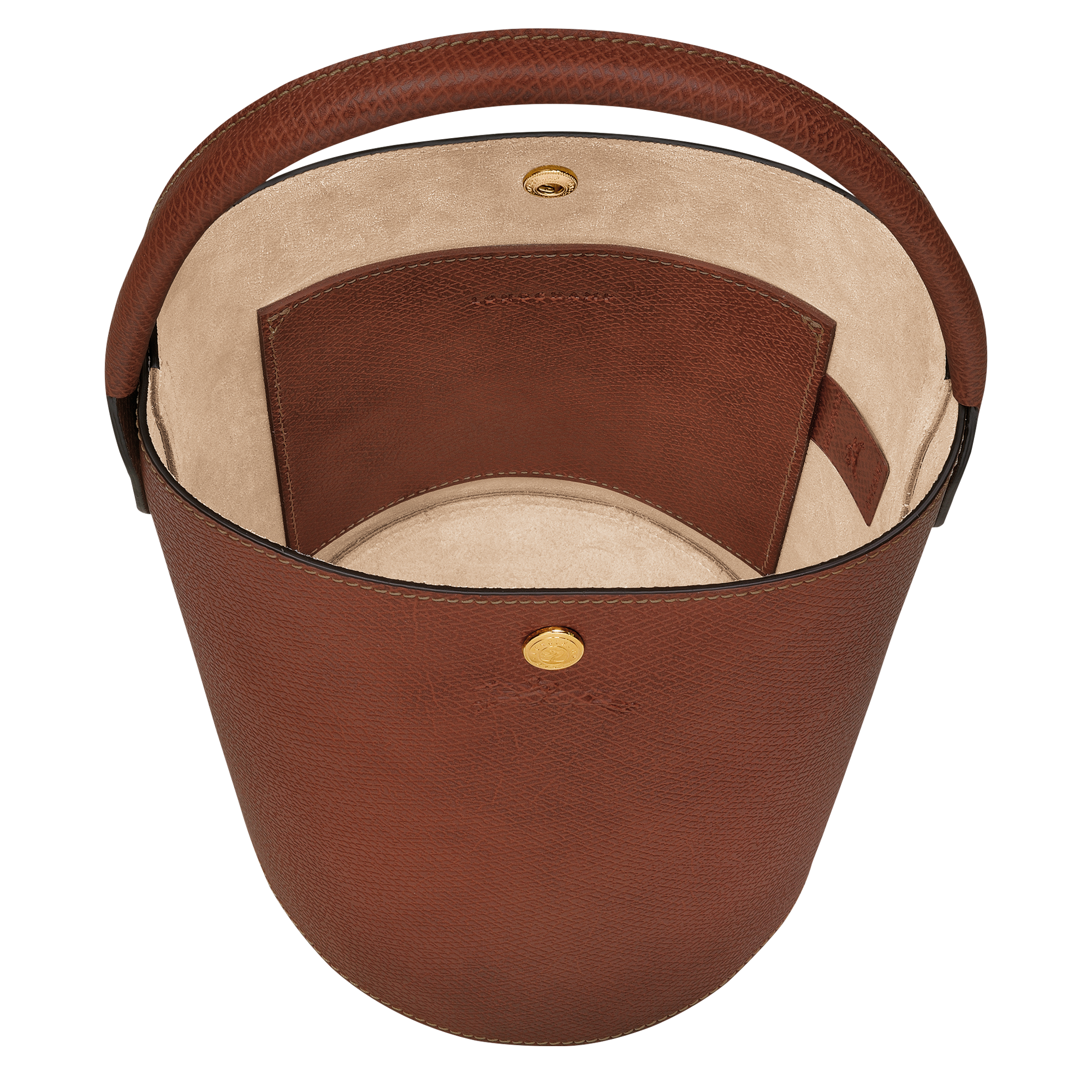 Bucket bag S, Brown - View 5 of
5 - zoom in Épure Bucket bag S, Brown
