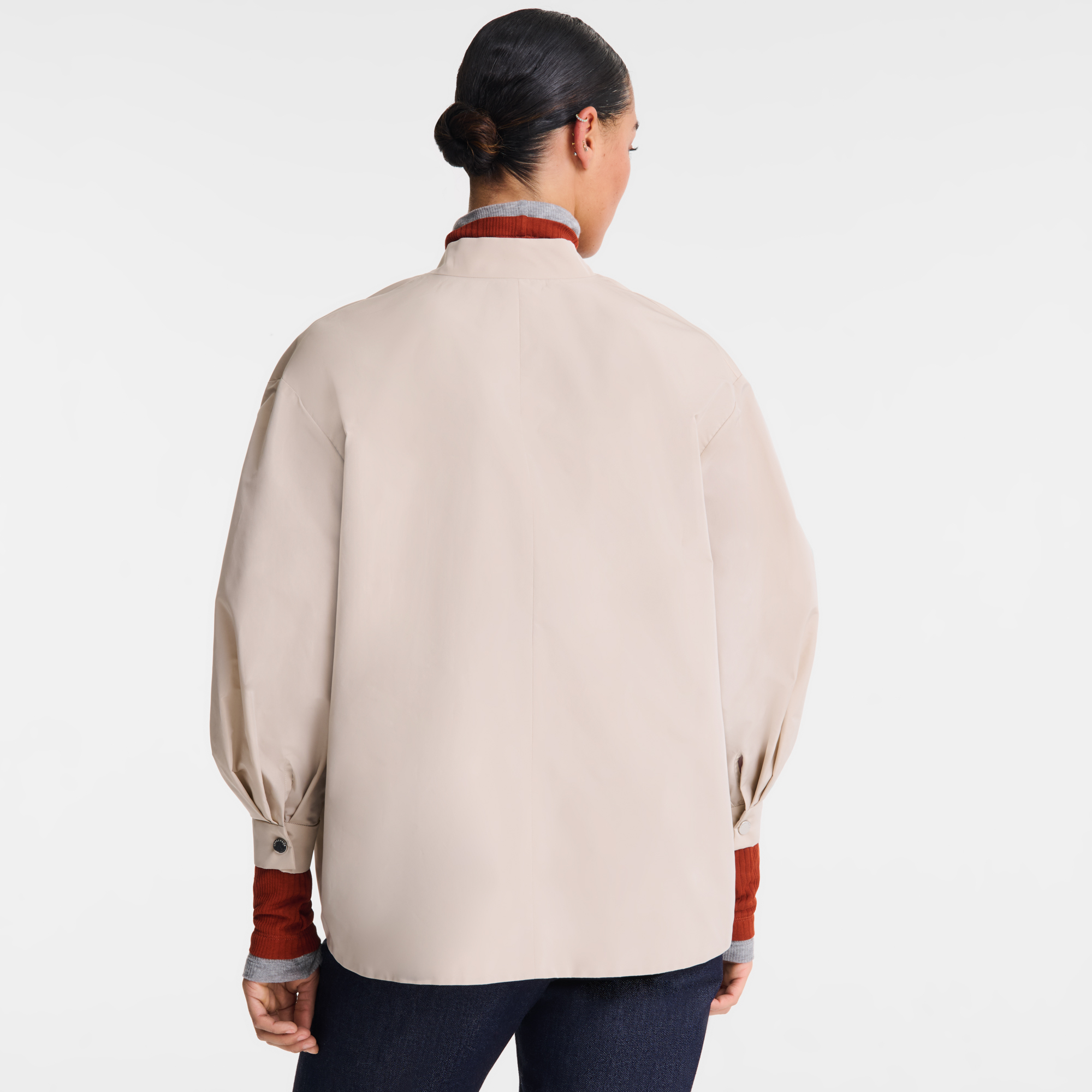 和服式夹克, 米白色 - 查看 3
5 - 放大 null 和服式夹克, 米白色