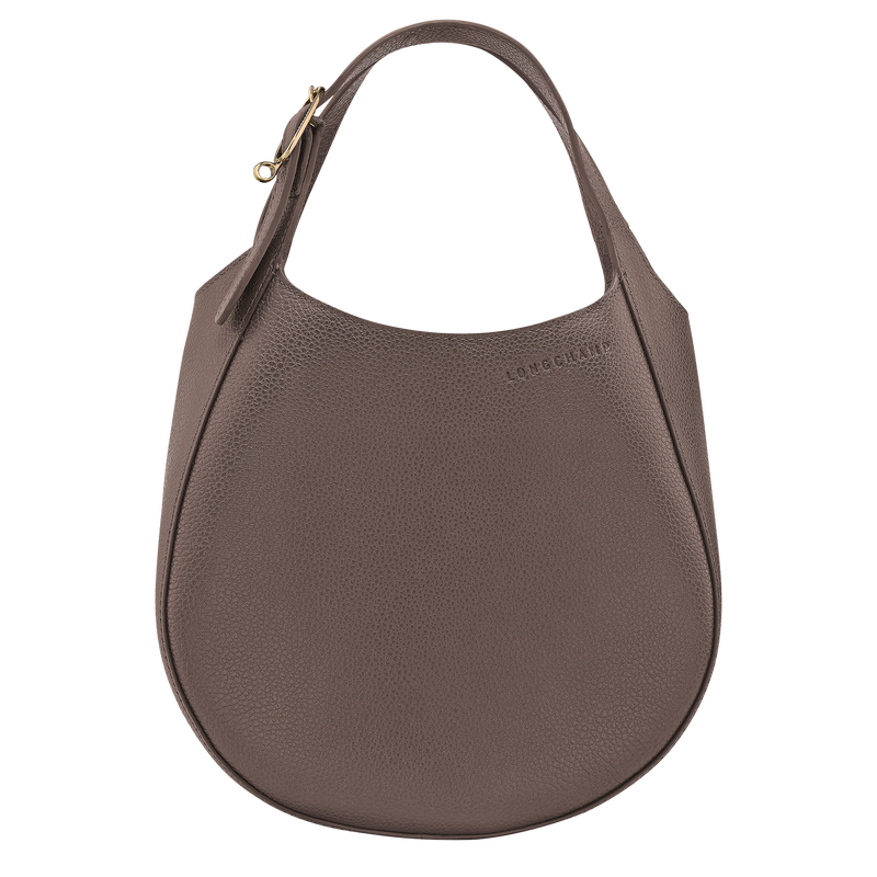 Le Foulonné S Handbag , Taupe - Leather  - View 1 of  5
