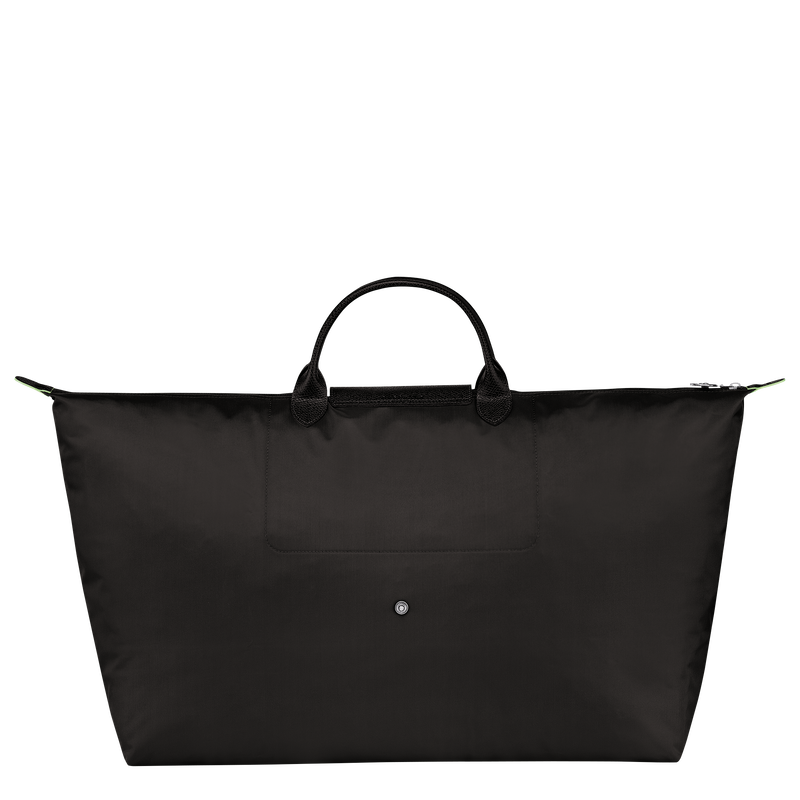 Le Pliage Green M Travel bag , Black - Recycled canvas  - View 4 of  7