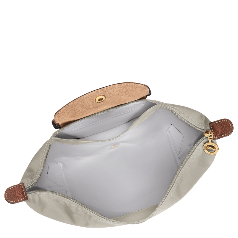 Le Pliage Original M 双肩背包 , 鹅卵石 - 再生帆布  - 查看 4 6