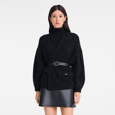 null 和服式夹克, 黑色