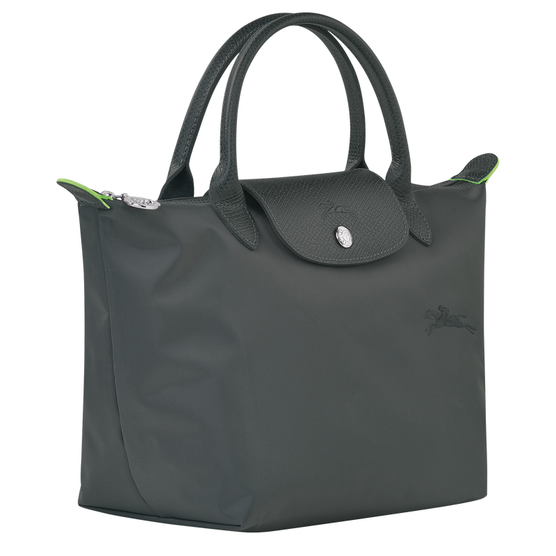 Le Pliage Green S 手提包 , 石墨黑 - 再生帆布  - 查看 3 6