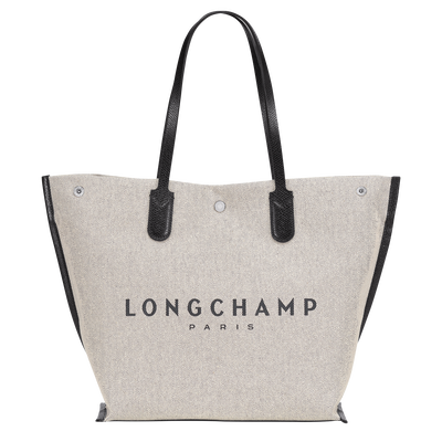 Essential L Tote bag , Ecru - Canvas
