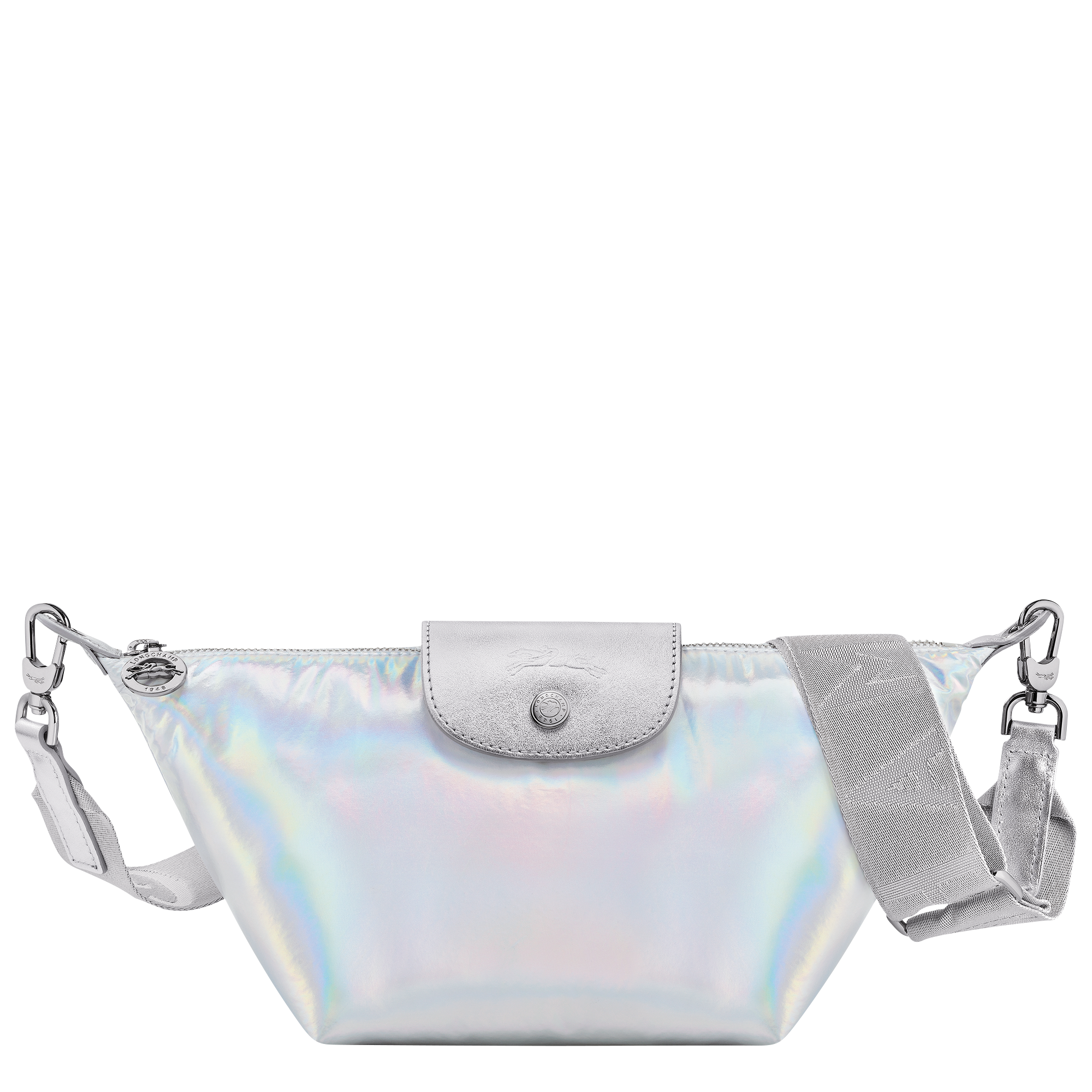 Le Pliage 系列 斜挎包 XS, 银色