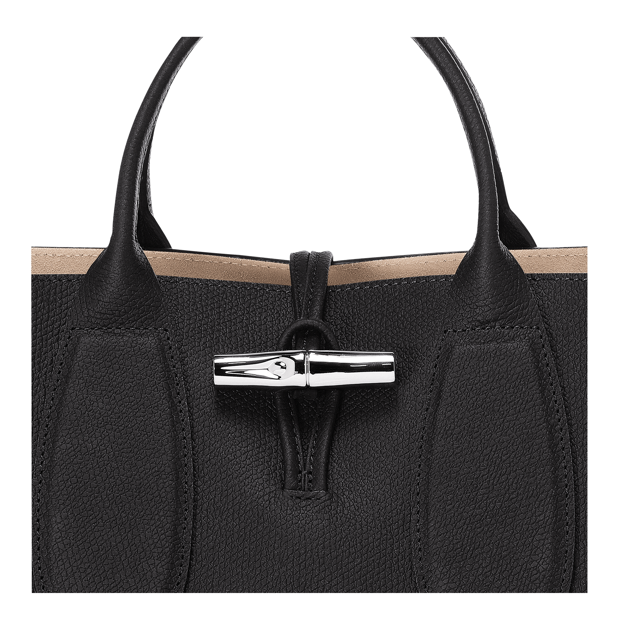 Roseau Handbag M, Black