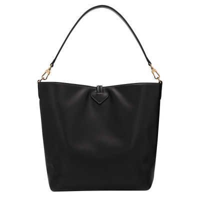 Le Roseau Hobo bag M, Black