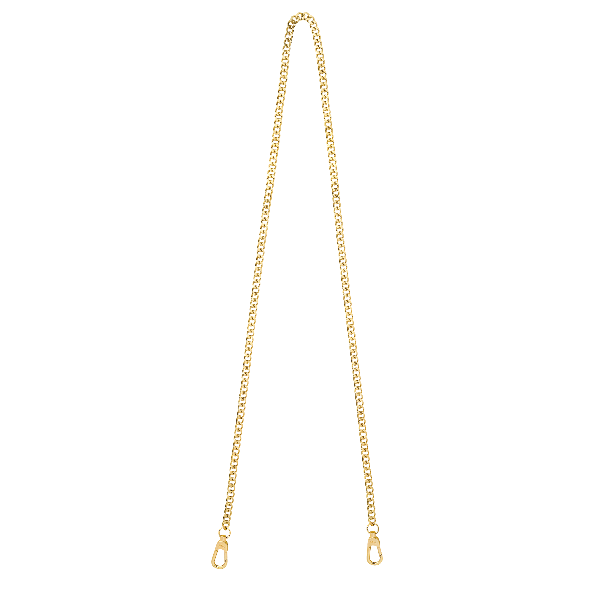 Longchamp chaîne Shoulder strap, Very pale gold