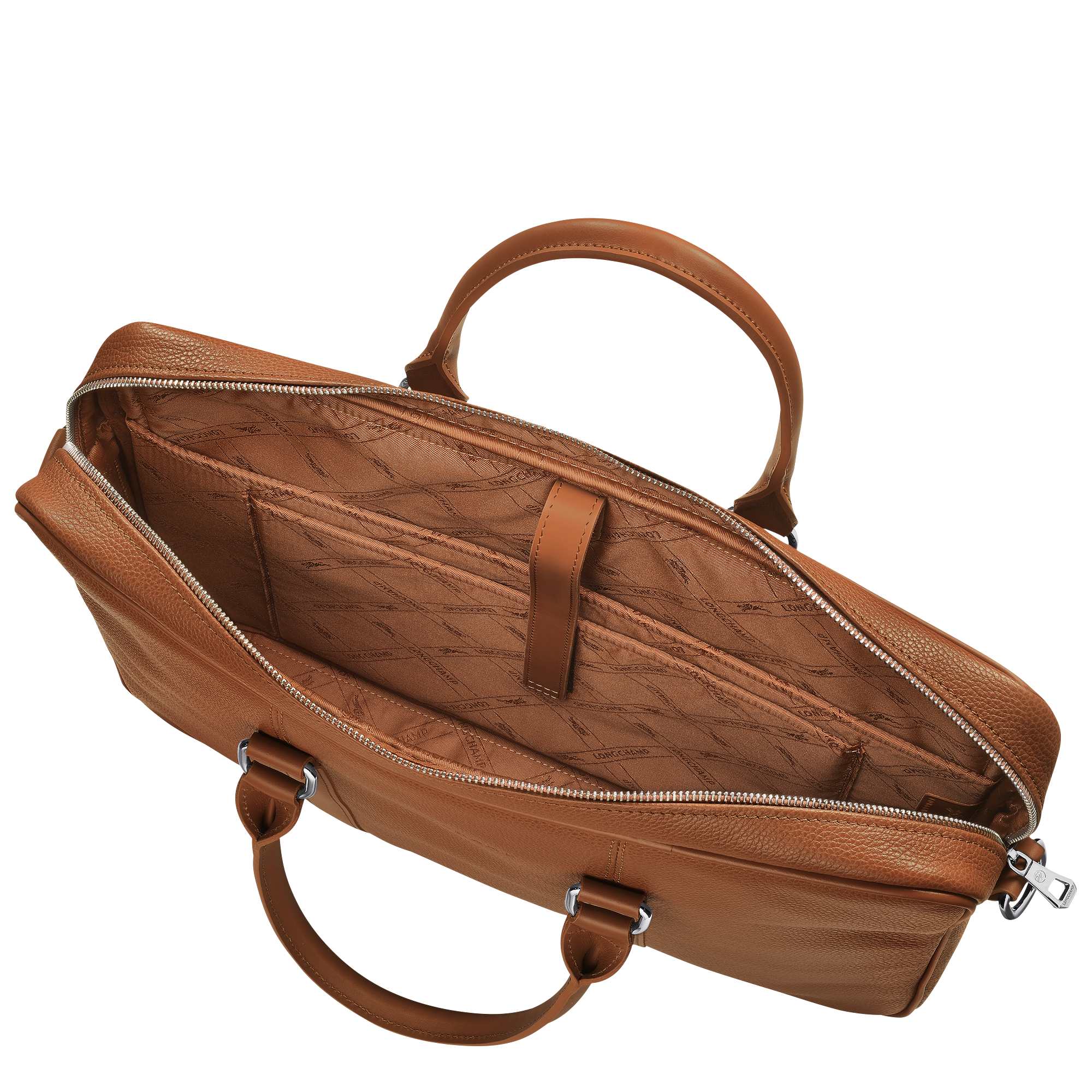 Le Foulonn&eacute; 系列 公文包 S, 焦糖色