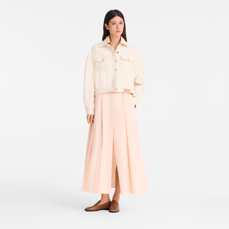 夹克 , 象牙色 - 粗花呢  - 查看 2 5