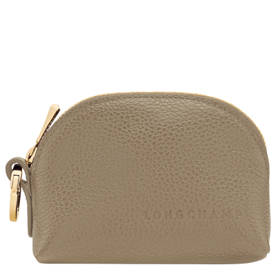 Le Foulonn&eacute; Coin purse , Lichen - Leather