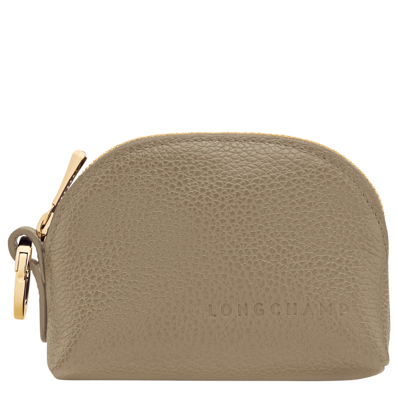 Le Foulonn&eacute; Coin purse , Lichen - Leather  - View 1 of  2