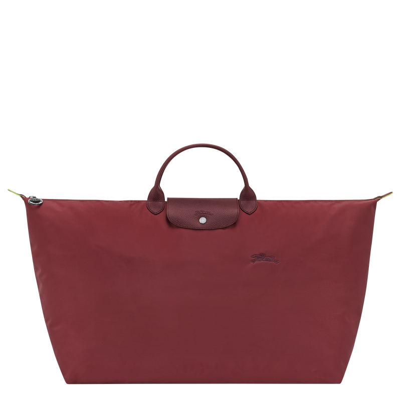 Le Pliage Green XL Travel bag , Pomegranate - Recycled canvas  - View 1 of  7