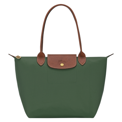 Le Pliage Original M 托特包 , 英伦绿 - 再生帆布