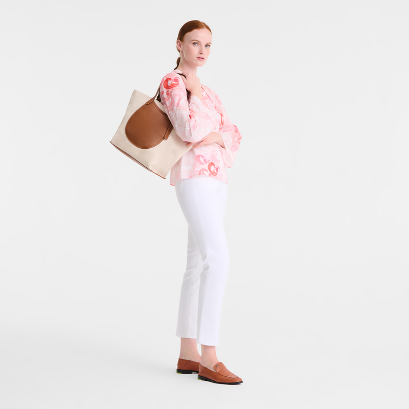 Complice XL Tote bag , Caramel - Canvas  - View 2 of  6