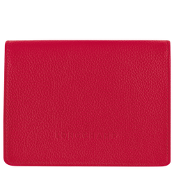 Le Foulonné系列 紧凑型钱包 , 玫瑰色 - 皮革