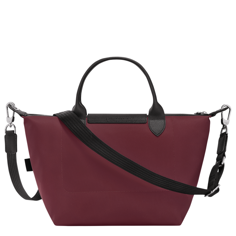 Le Pliage Energy S 手提包 , 勃艮第色 - 再生帆布  - 查看 3 5