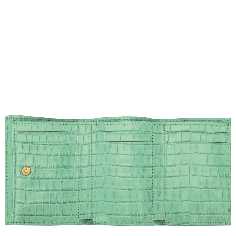 Longchamp Pocket Compact wallet , Mint - Leather  - View 3 of  3