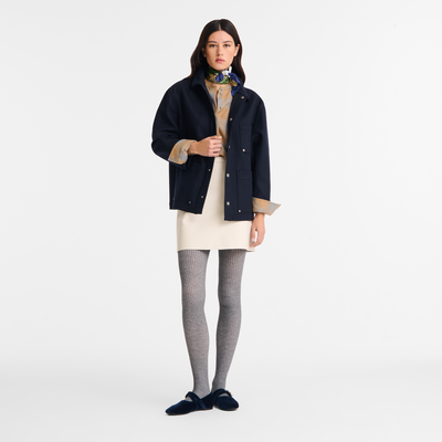 夹克 , 海军蓝色 - 法兰绒