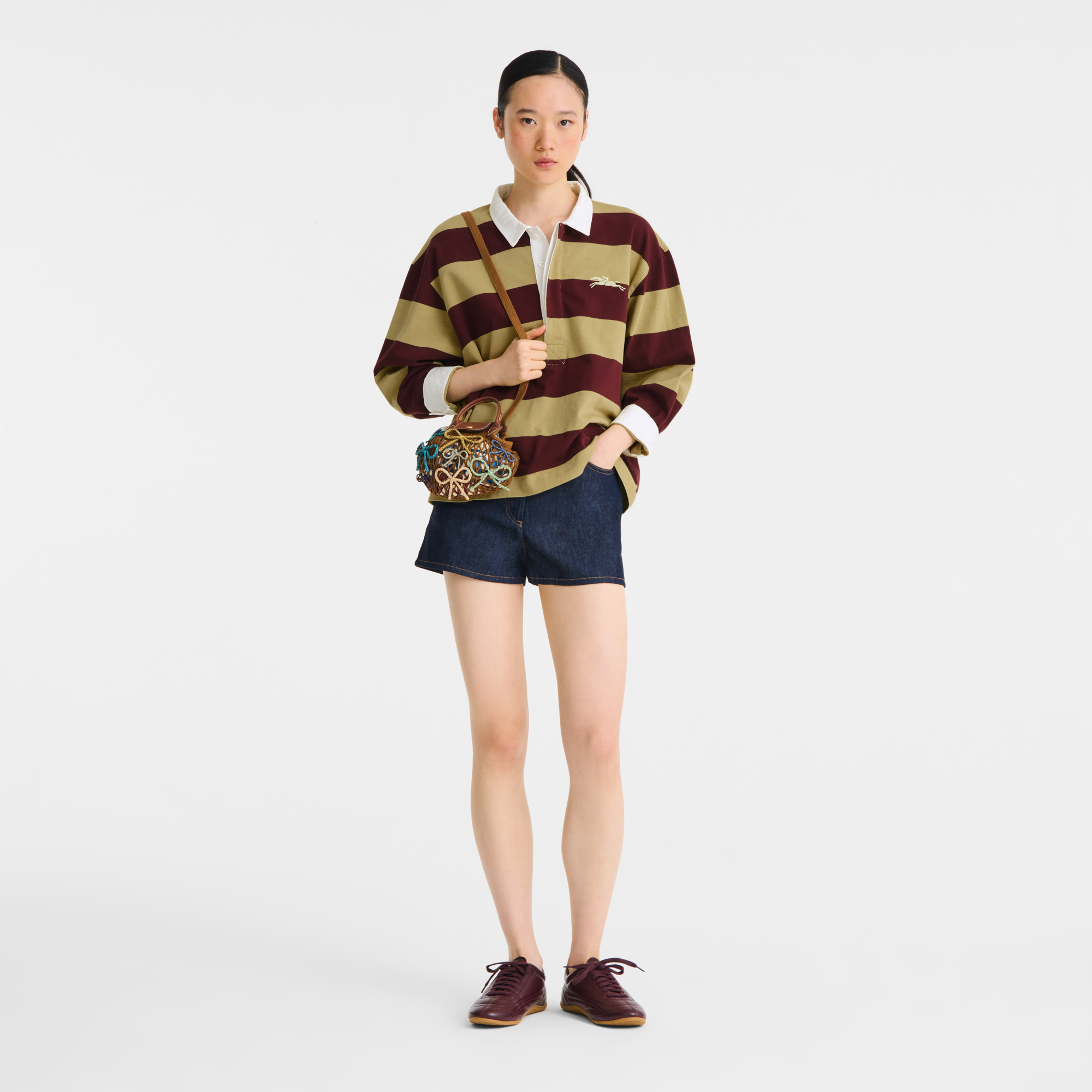 Le Pliage Collection 网袋 XS, 烟草色