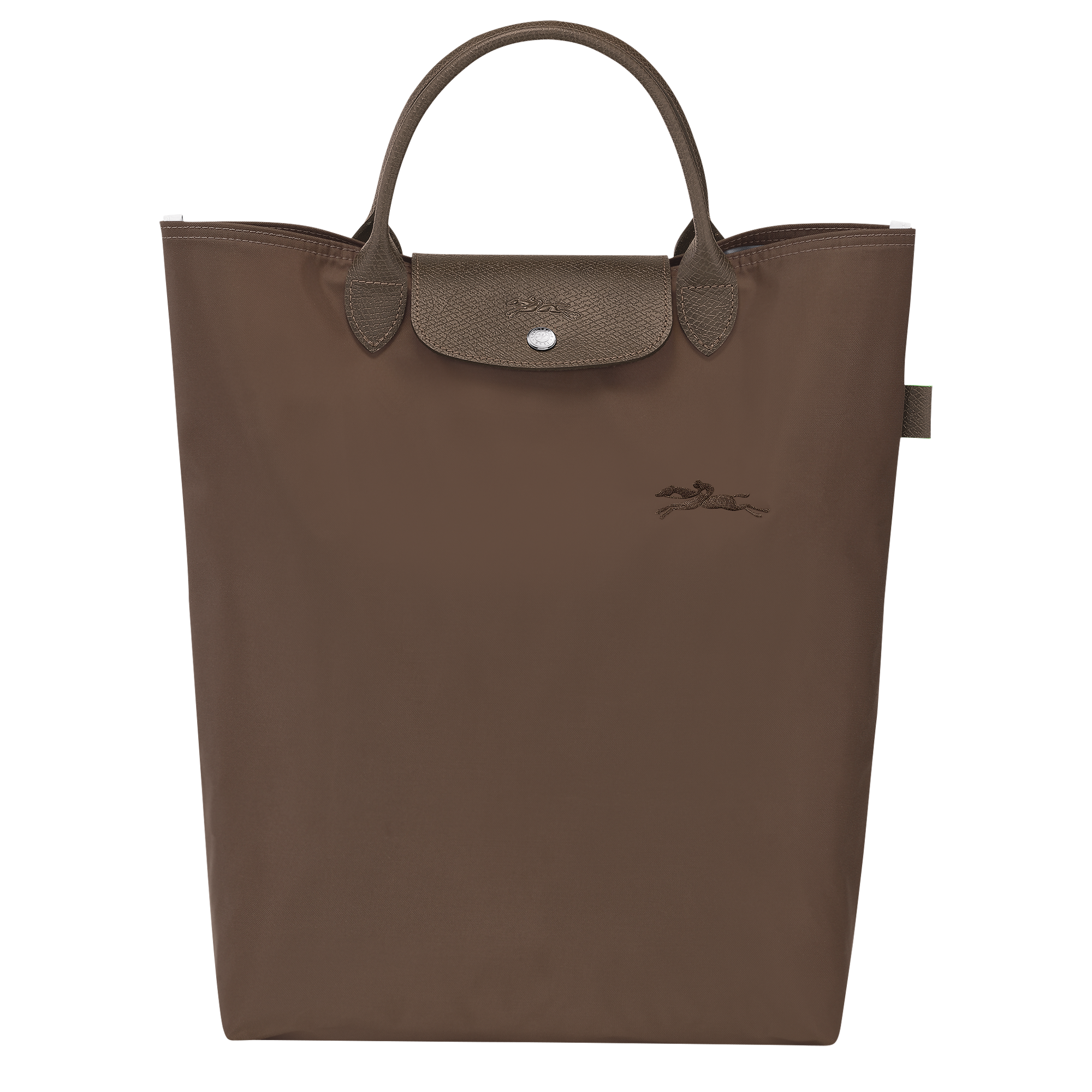 托特包 M, 泥土色 - 查看 1
        7 - 放大 Le Pliage Green 托特包 M, 泥土色