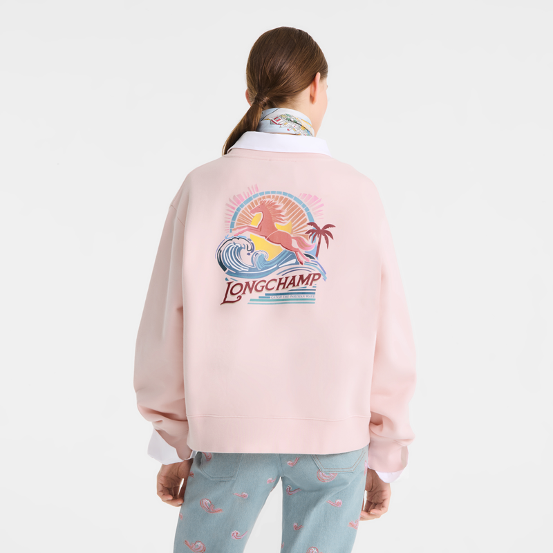 卫衣 , 芭蕾粉 - 平纹针织布  - 查看 2 5