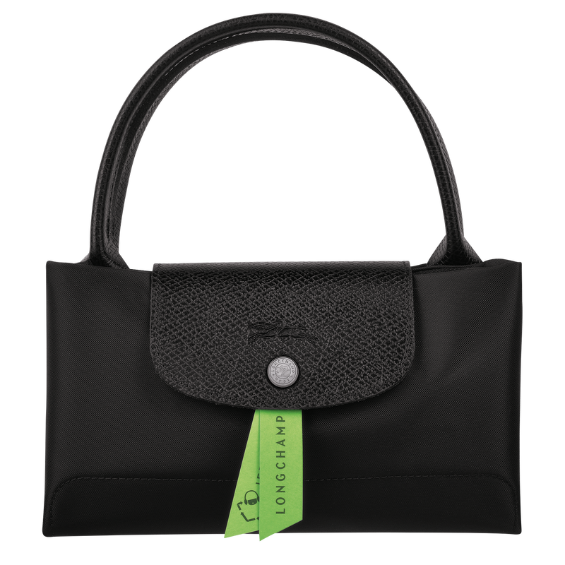 Le Pliage Green M 中号手提包 , 黑色 - 再生帆布  - 查看 7 7