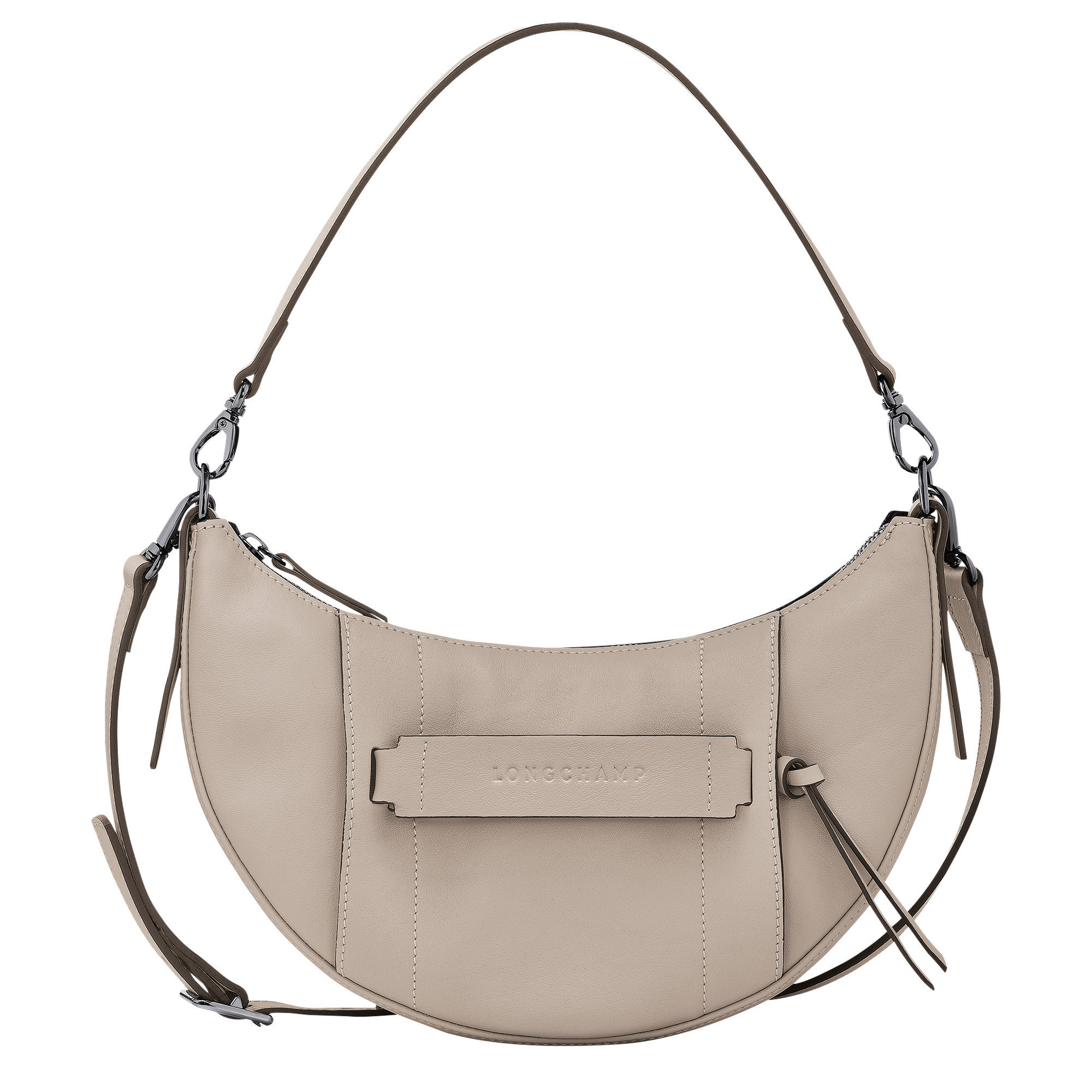 Longchamp 3D 斜挎包 S, 陶灰色