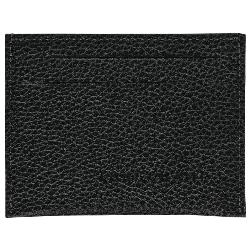 Le Foulonn&eacute; Card holder , Black - Leather  - View 1 of  3