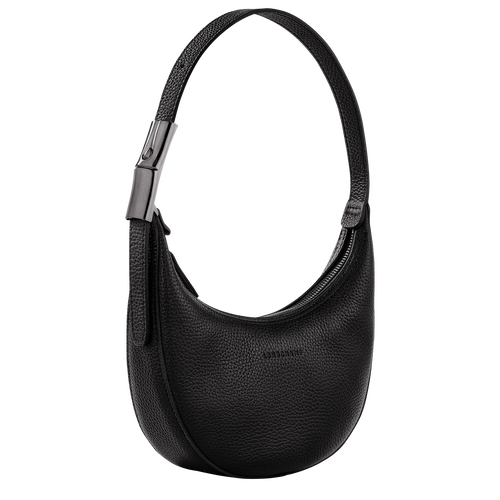 Roseau Essential S Hobo bag , Black - Leather - View 3 of  6