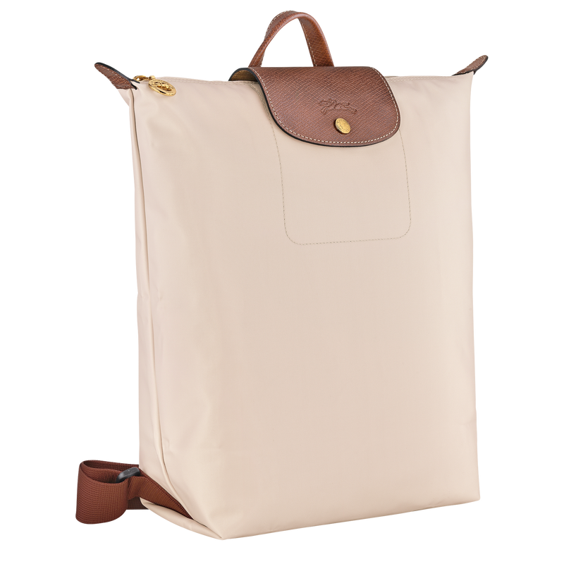 Le Pliage Original M 双肩背包 , 纸张白 - 再生帆布  - 查看 3 7