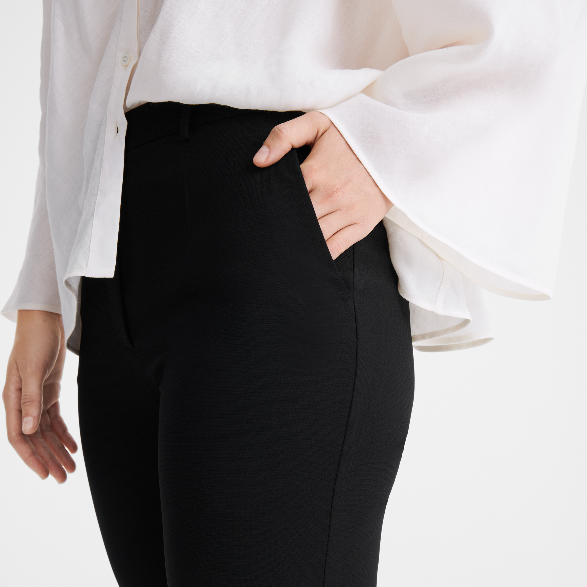 Trousers, Black - View 4 of
5 - zoom in null Trousers, Black