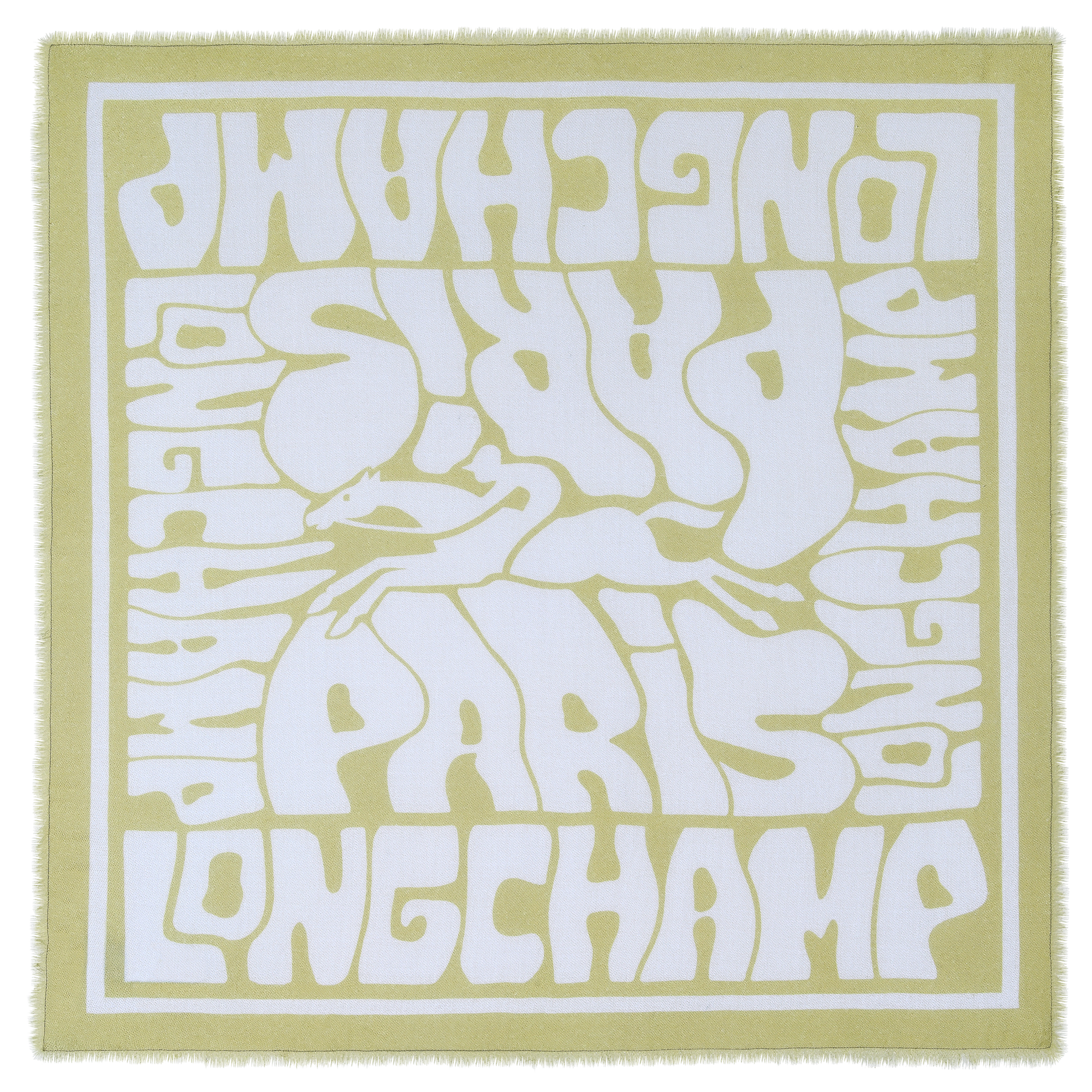 Wavy Summer（浪动夏日） 披肩, 开心果绿