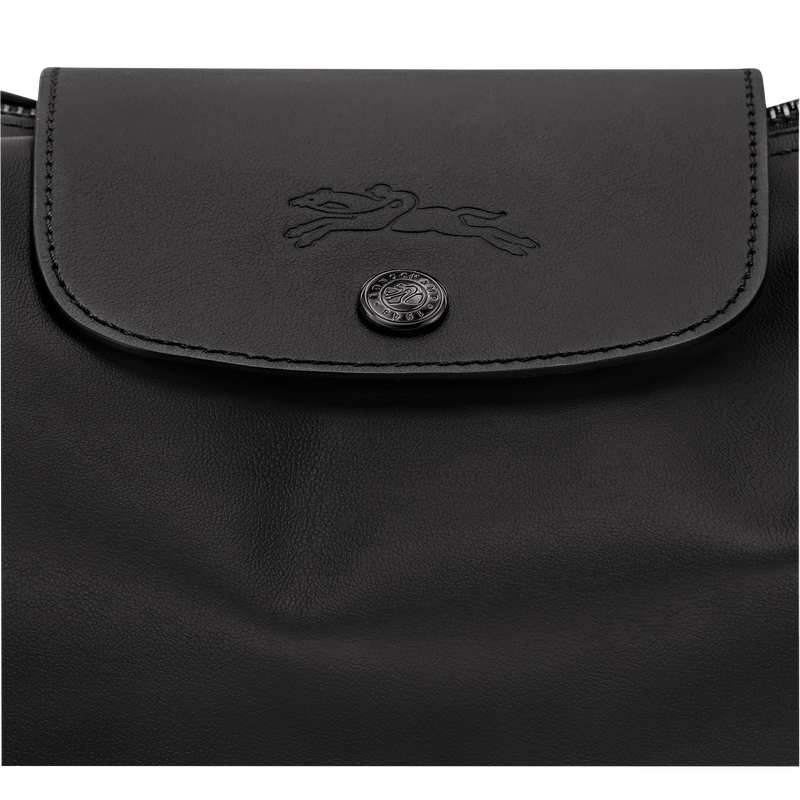Le Pliage Xtra XL Hobo 袋 , 黑色 - 皮革  - 查看 6 7