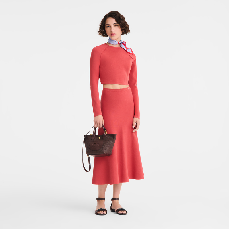 Le Pliage 系列 XS 手提包 , 摩卡色 - 帆布  - 查看 2 3