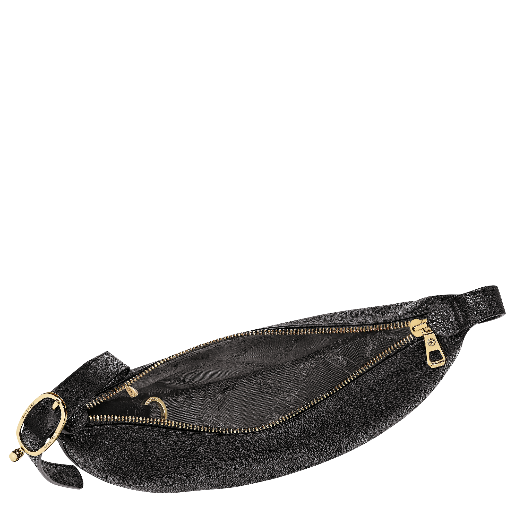 Le Foulonn&eacute; 斜挎包 S, 黑色