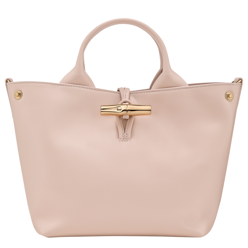 Le Roseau S Handbag , Petal Pink - Leather  - View 5 of  6