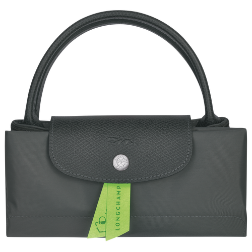 Le Pliage Green S Handbag , Graphite - Recycled canvas - View 6 of  6