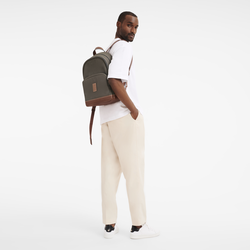 Boxford Backpack , Brown - Canvas