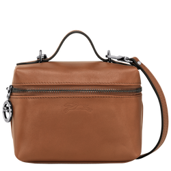 Le Pliage Xtra XS 迷你斜挎包 , 干邑色 - 皮革