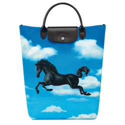 Longchamp x ToiletPaper M 托特包 , 云色 - 帆布