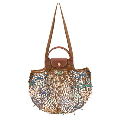 Le Pliage Collection L 网袋 , 烟草色 - 帆布