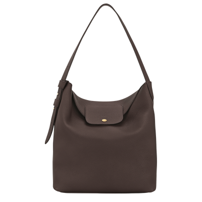 Le Cadence L Shoulder bag , Mocha - Leather