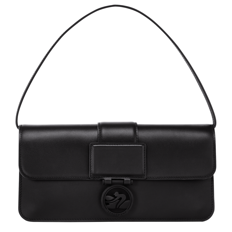 Box-Trot M Shoulder bag , Black - Leather  - View 1 of  6